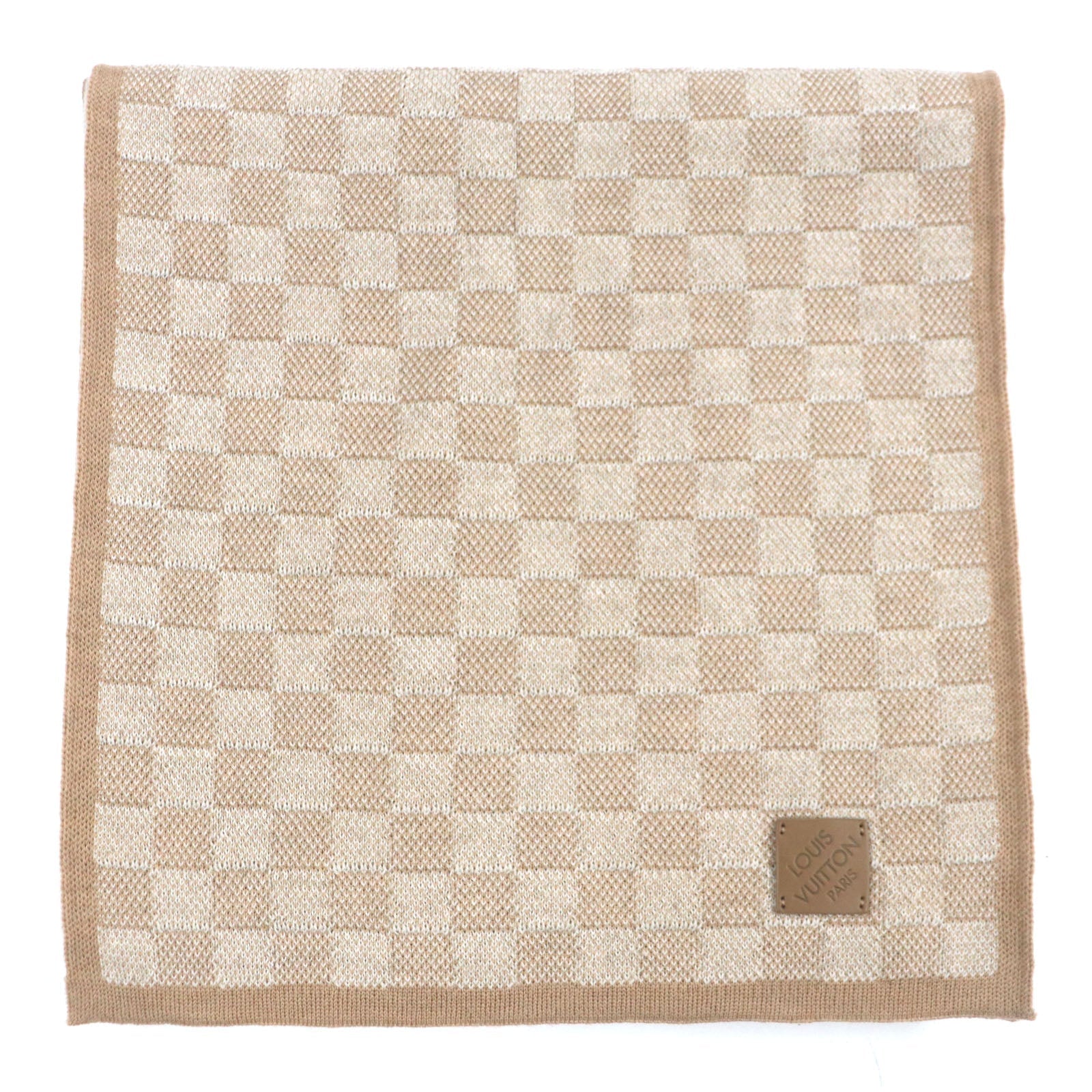 Louis Vuitton Neo Petit Damier Wool Scarf