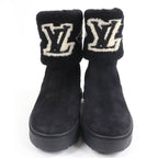 Louis Vuitton Suede Leather Boots