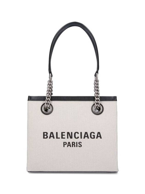 Balenciaga Duty Free Tote Bag White