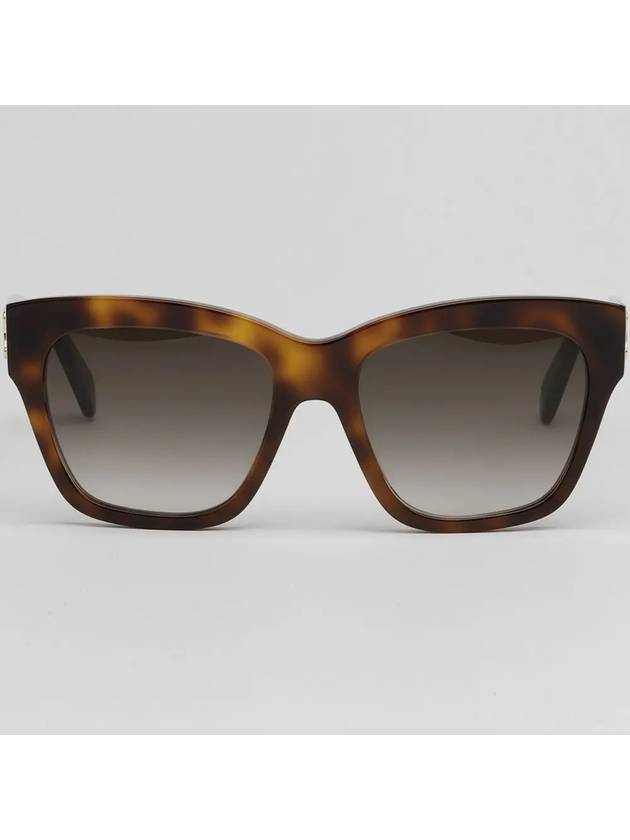 CELINE Eyewear Triomphe Square Sunglasses Havana