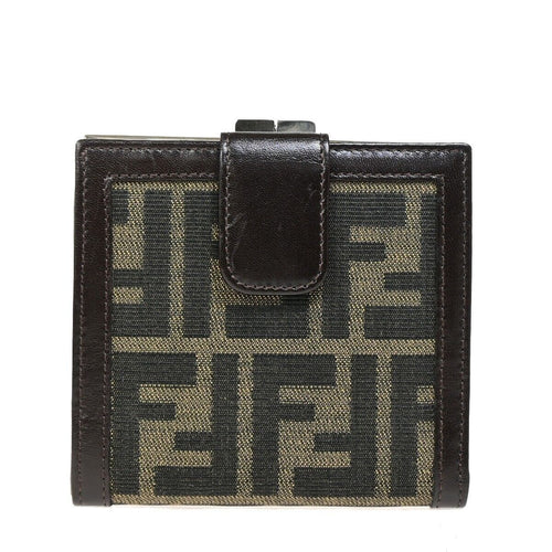Fendi Zucca  Canvas Wallet  ()
