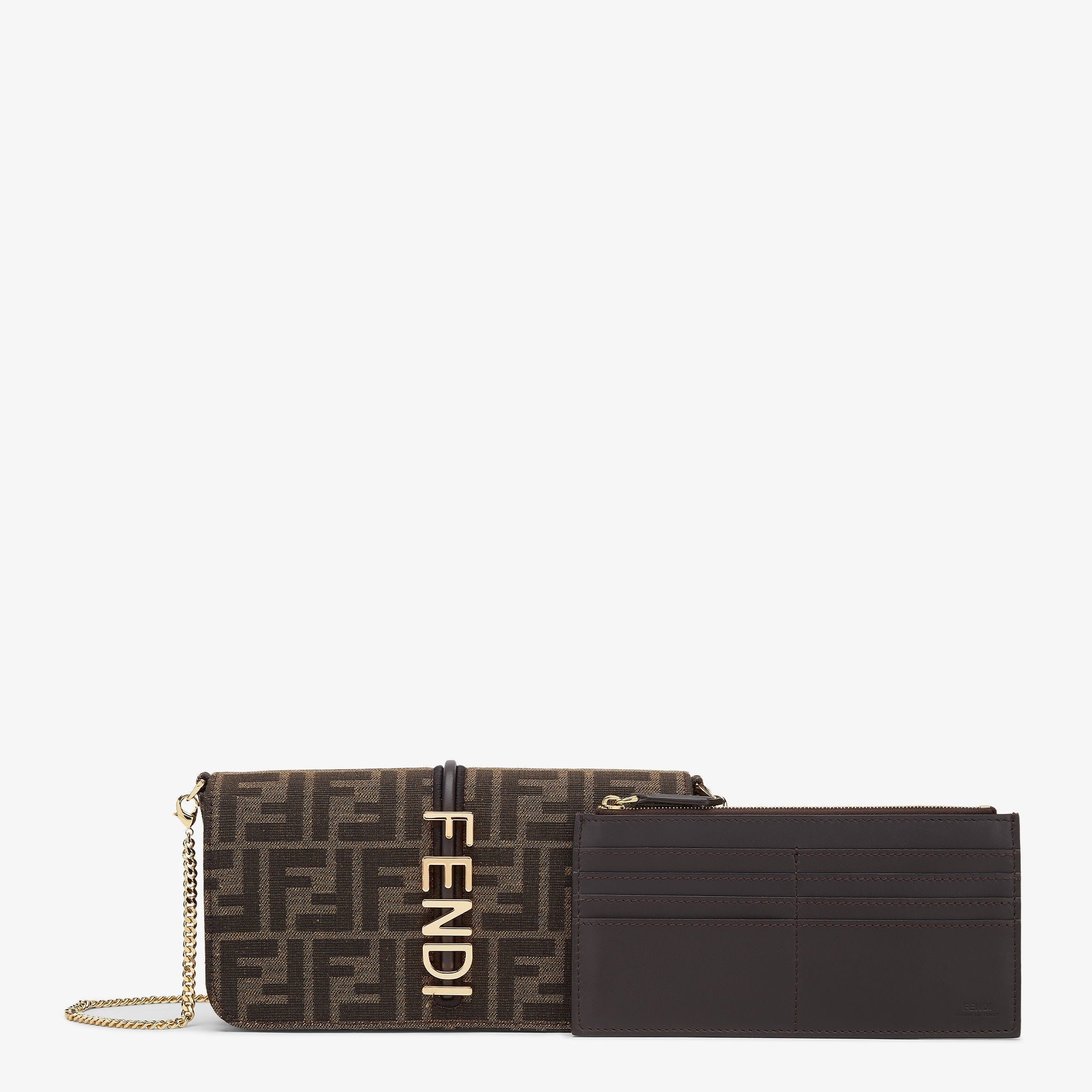 Fendigraphy Wallet On Chain Brown