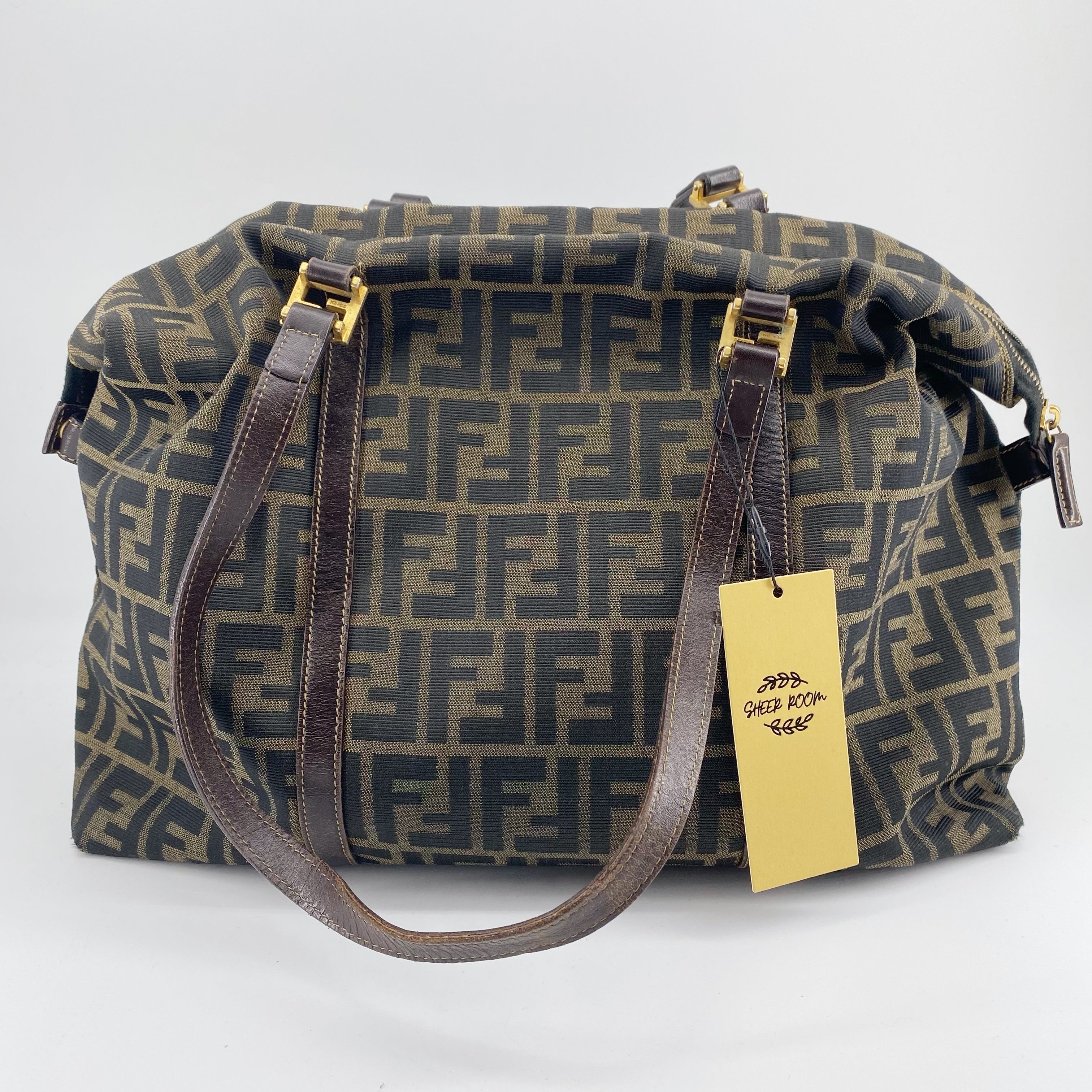 Fendi monogram tote bag