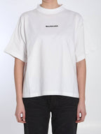 Balenciaga Cropped Logo T-Shirt