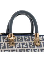 Fendi FF Small Fabric Tote Bag Blue