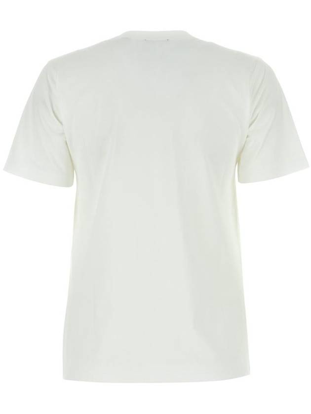 Burberry Logo Cotton Short Sleeve T-Shirt White