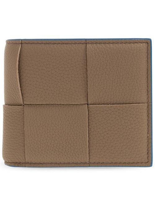 Bottega Veneta Bottega Veneta Leather Bifold Wallet, Men's, Brown