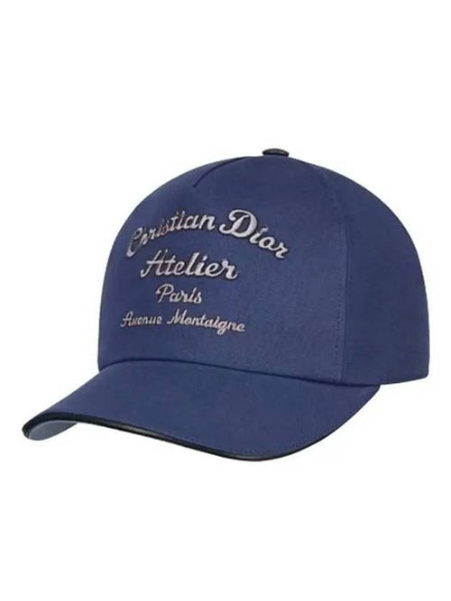 Atelier Base Ball Cap Blue Dior