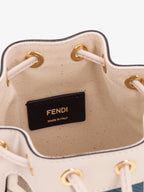 Fendi Mon Tresor Multicolor canvas mini-bag with FF embroidery