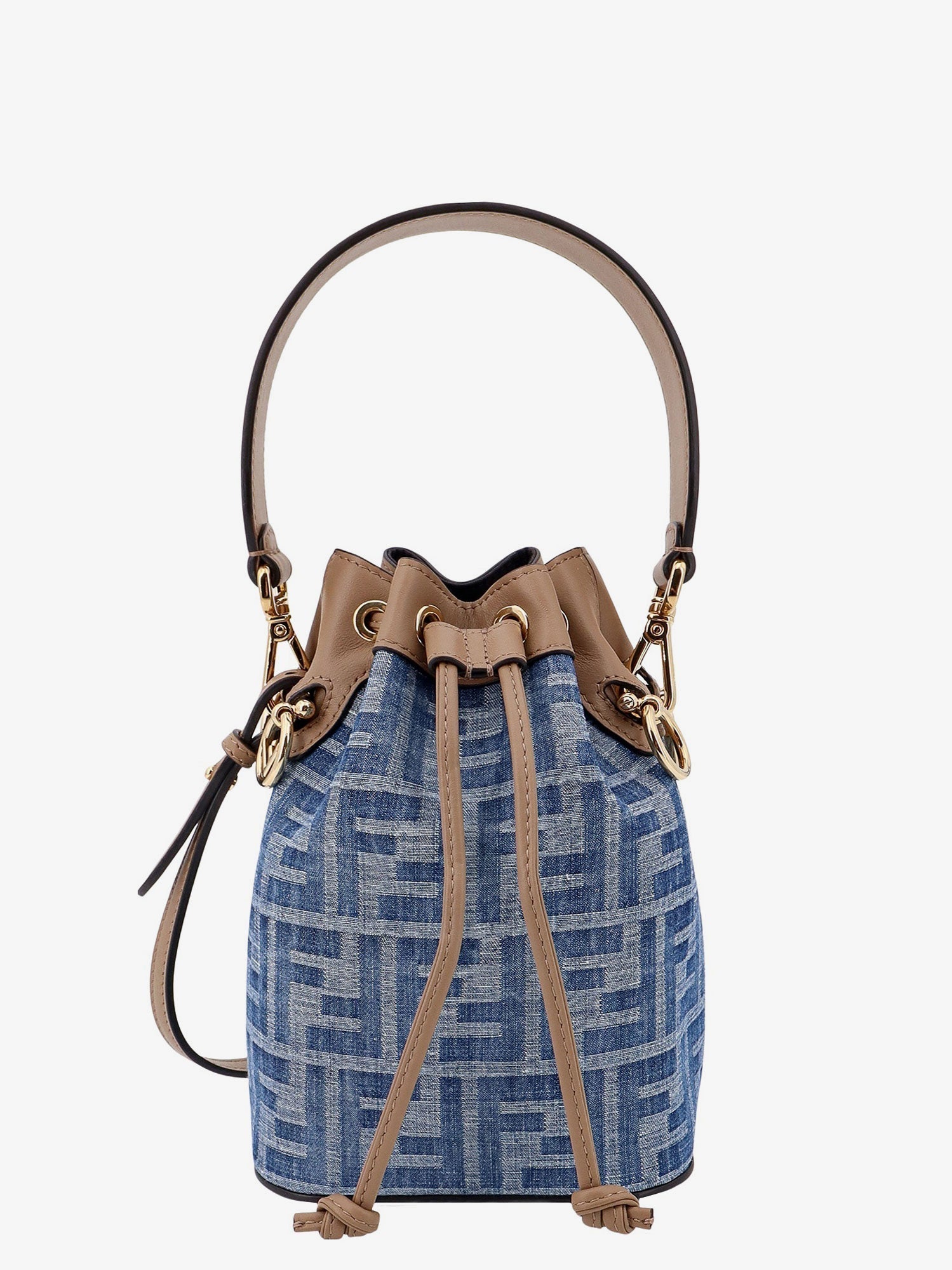 Fendi Woman Fendi Woman Blue Bucket Bags