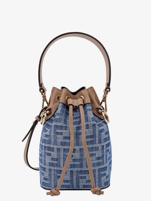 Fendi Woman Fendi Woman Blue Bucket Bags