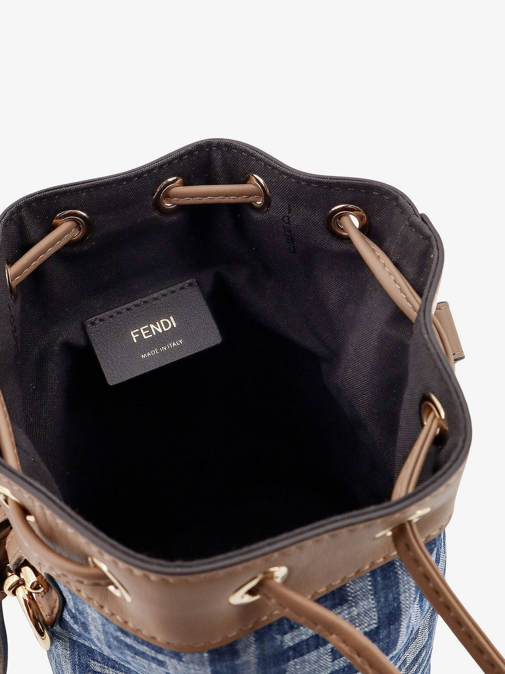 Fendi Woman Fendi Woman Blue Bucket Bags