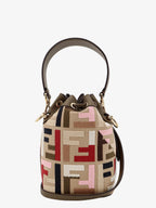 Fendi Woman Fendi Woman Brown Bucket Bags