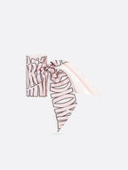 Miss Dior Allover Mitzah Silk Twill Scarf Pink Dior