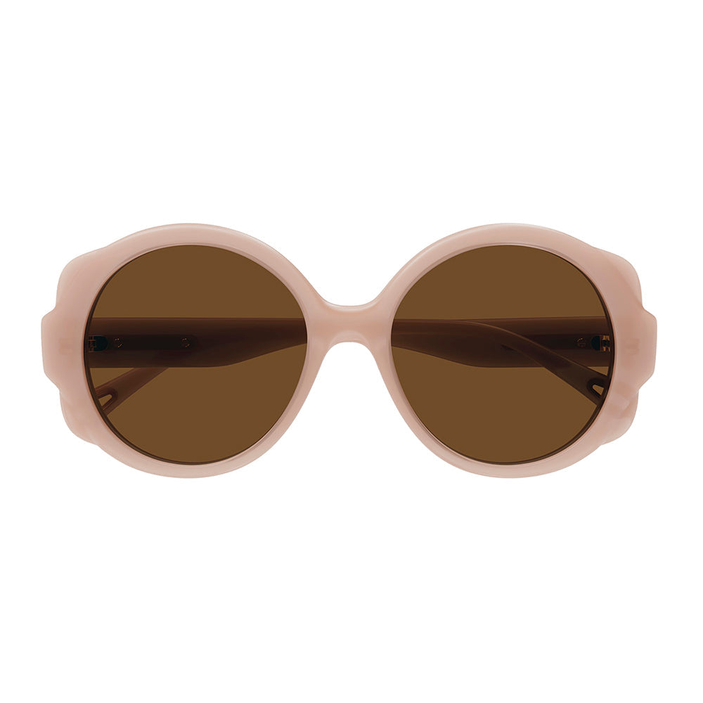 Chloe  CH 0120S 003 55mm Womens Round Sunglasses