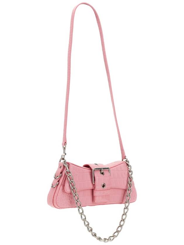 Balenciaga chain shoulder bag pink