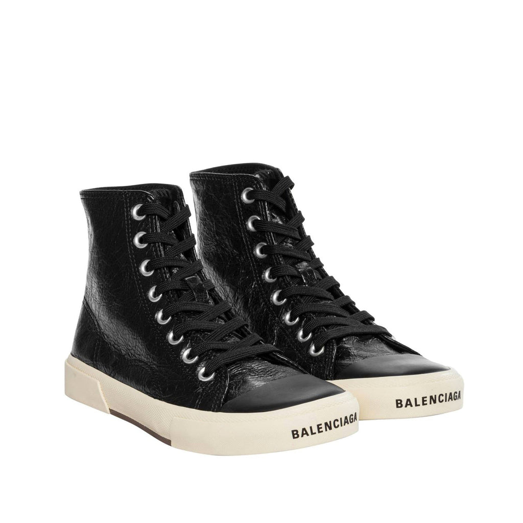 Balenciaga Paris Leather Sneakers Women