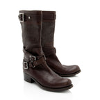 Dior Leather Cannage Roadior Boots