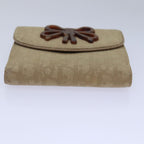 Dior Trotter  Canvas Wallet  (Pre-Owned)