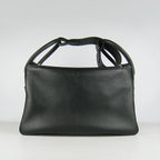 Hermes Lindy 34cm handbag 6208 black Silver