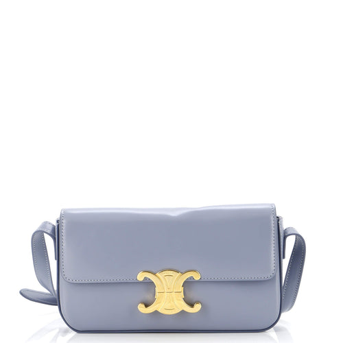 Celine Triomphe East-West Shoulder Bag Smooth Calfskin