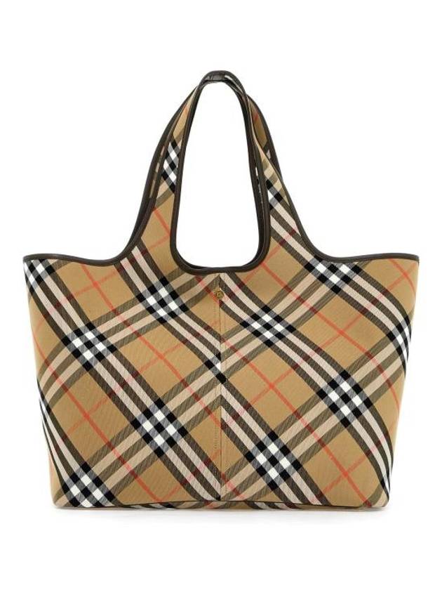 Burberry Check Medium Tote Bag Sand