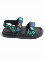 Act Technical Fabric Lambskin Sandal Cobalt Blue Dior