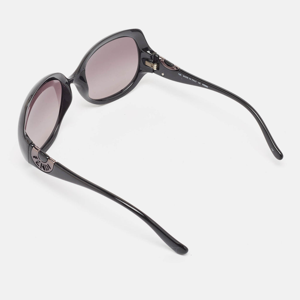 Fendi Black Gradient Fs5143 Oversized Sunglasses
