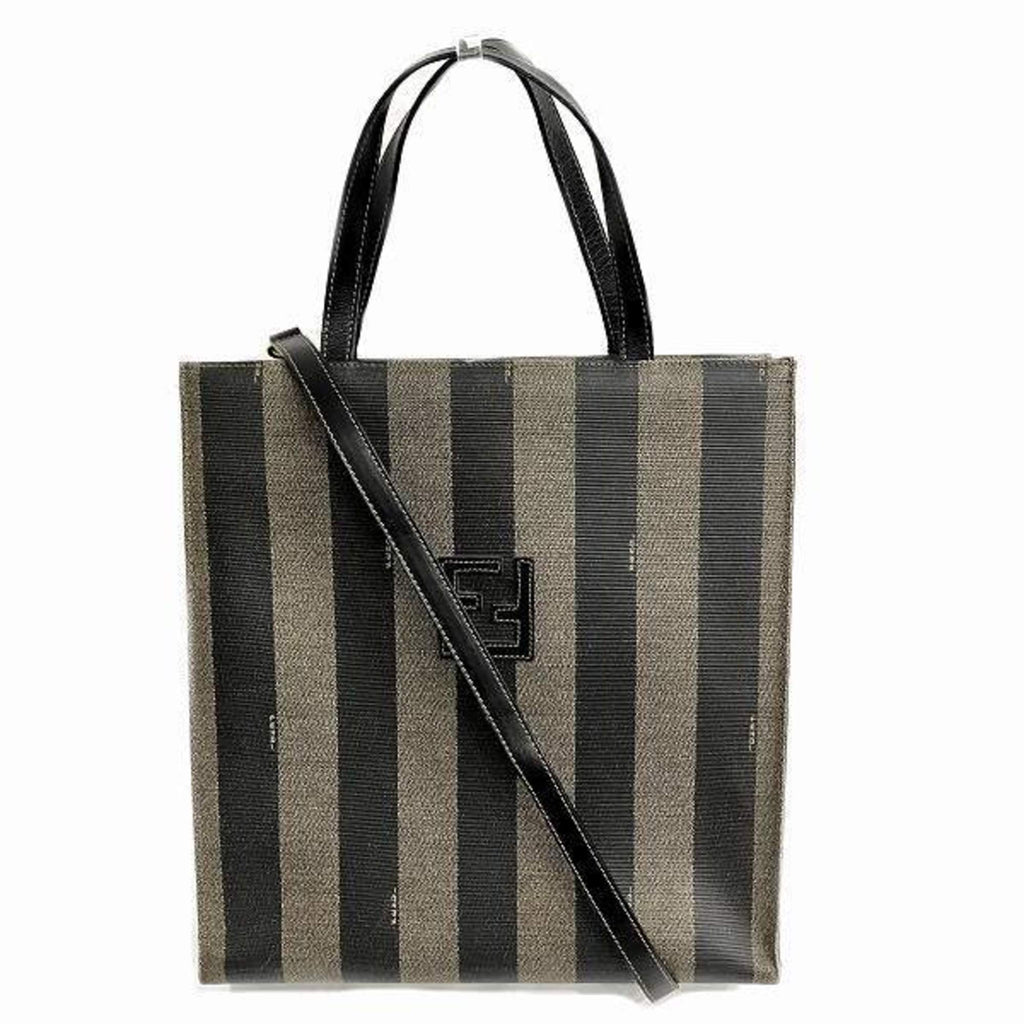 Fendi  Pvc Leather Shoulder Bag Tote Bag ()