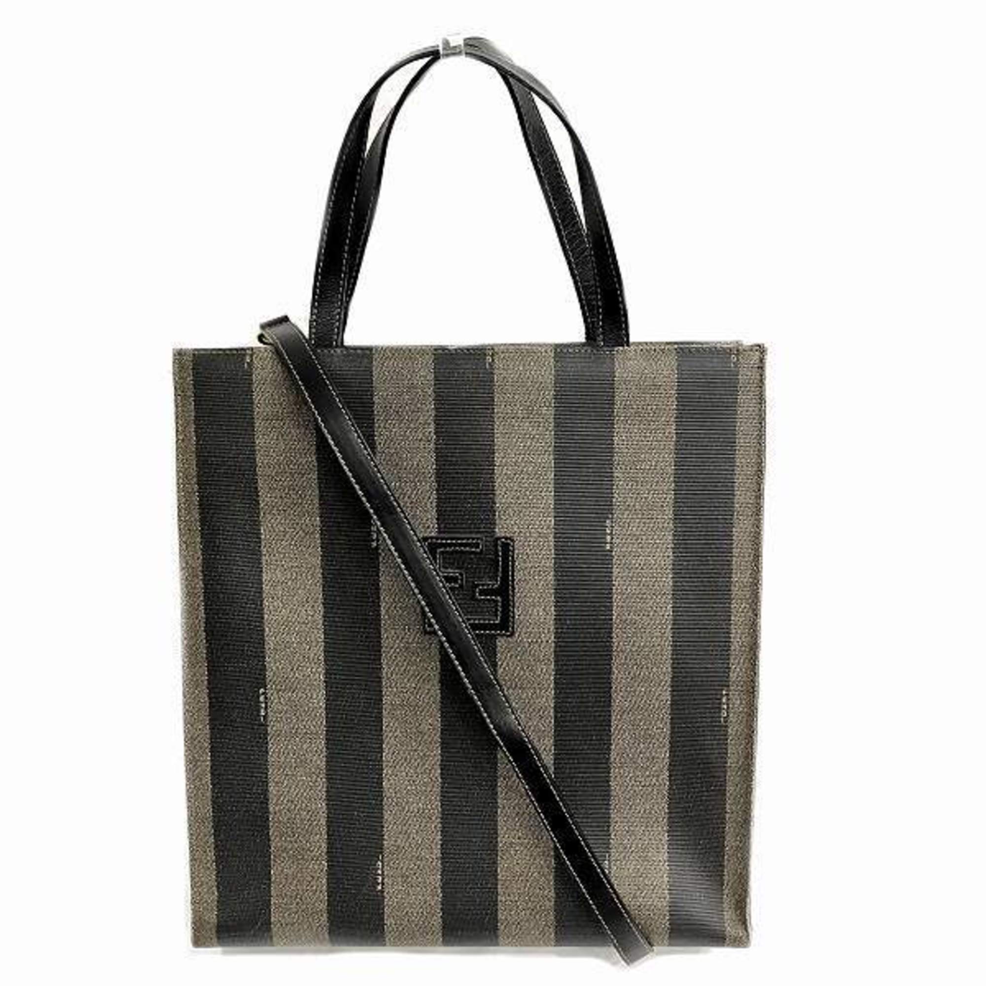 Fendi  Pvc Leather Shoulder Bag Tote Bag ()