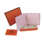 Hermes Wallet H014 Lambskin Pink