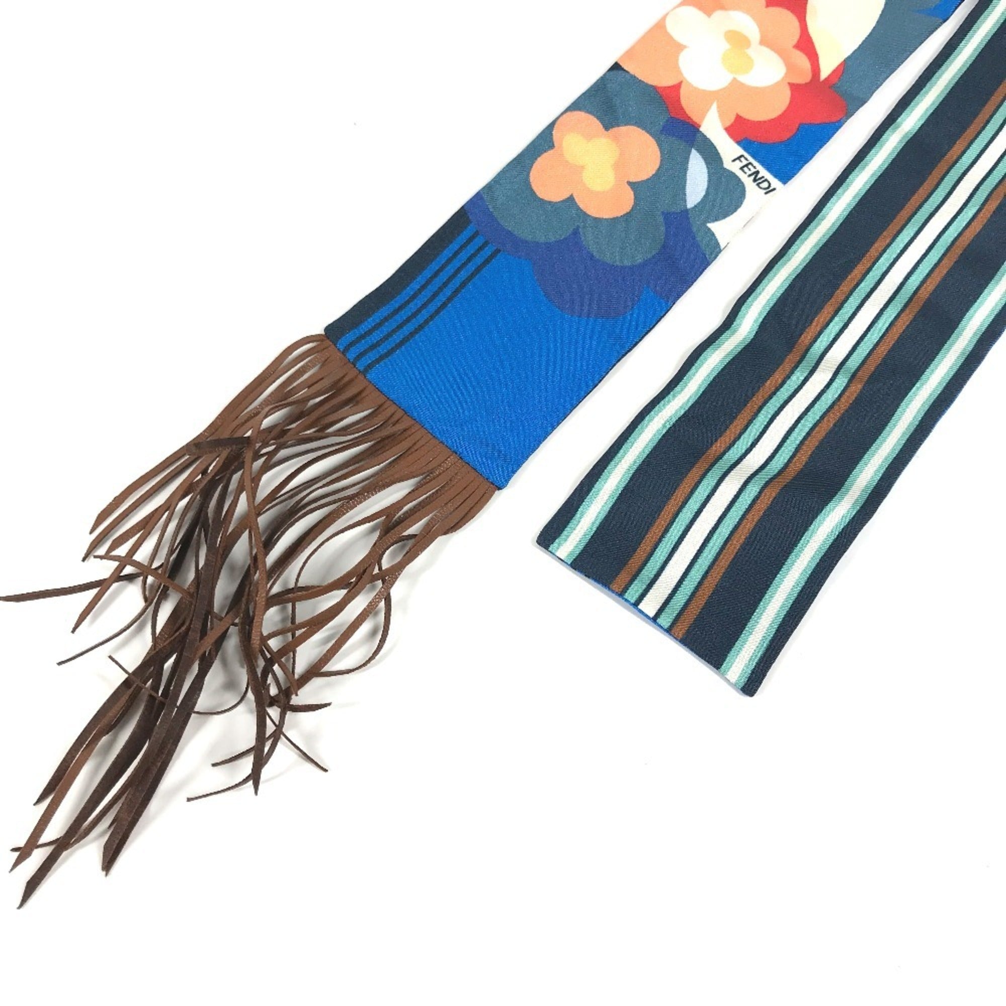 Fendi blue  Silk Scarf ()
