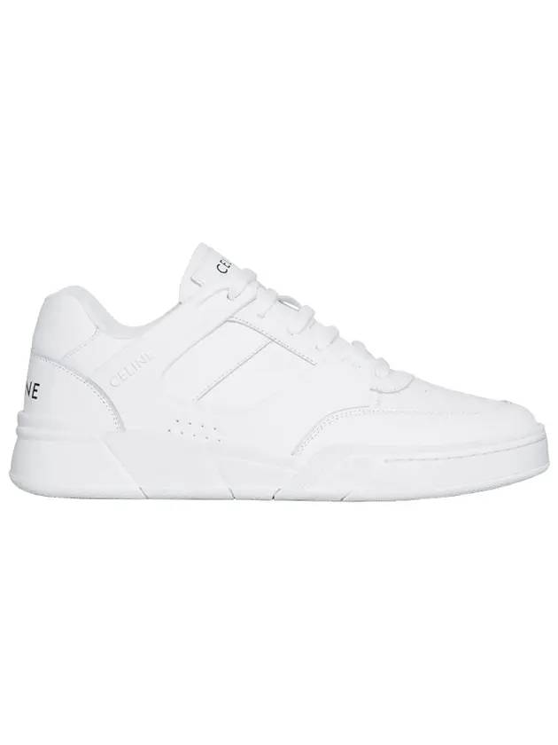 CELINE CT 07 Calfskin Low Top Sneakers White