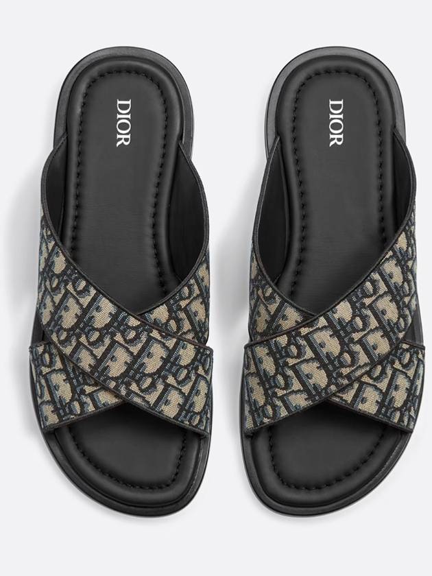 Alias Sandals Black Beige Dior