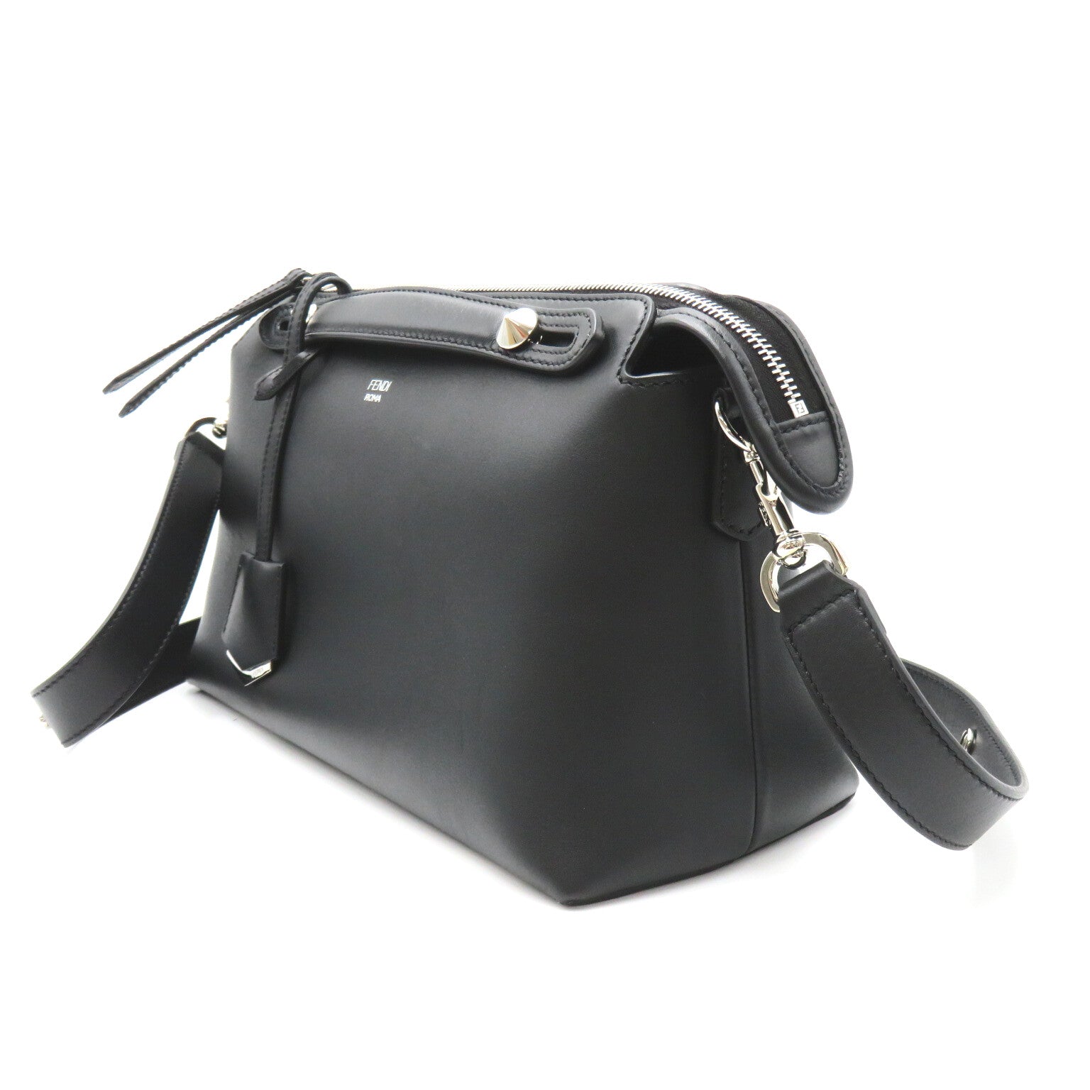Fendi Fendi Byzaw 2way Shoulder 2way Shoulder Bag Leather  Black 8BL124-1D5