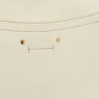 Chloe Off White Leather Small Roy Shoulder Bag