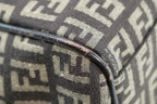 Fendi Zucchino Canvas Boston Bag - '10s