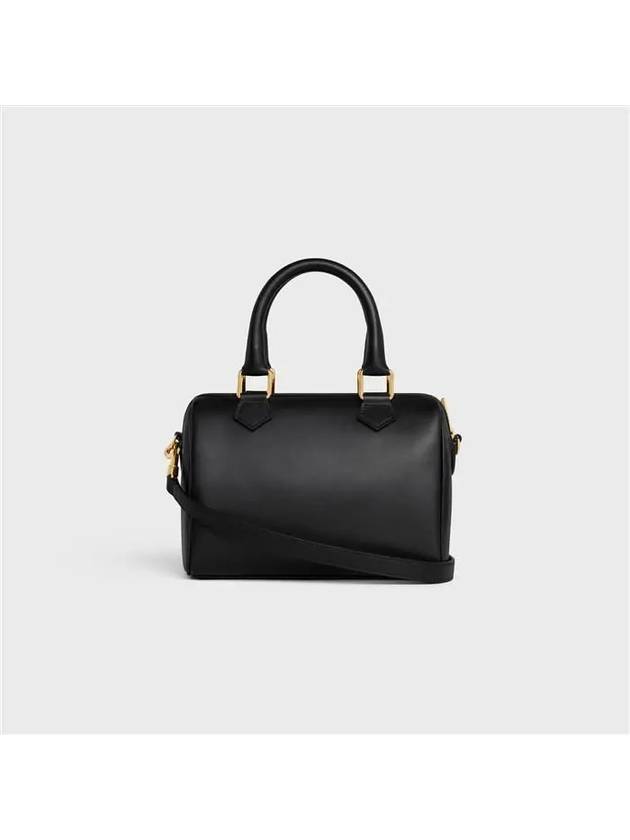 CELINE Boston Small Smooth Calfskin Tote Bag Black