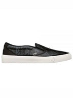 B101 CD Diamond Canvas Smooth Calfskin Sneakers Black Dior