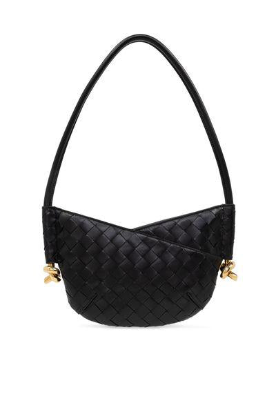 Bottega Veneta Women's Solstice Mini Shoulder Bag in Black | Size UNICA | 796378VCPP1