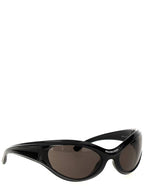 Balenciaga Eyewear Dynamo Oval Frame Sunglasses 773388T0007