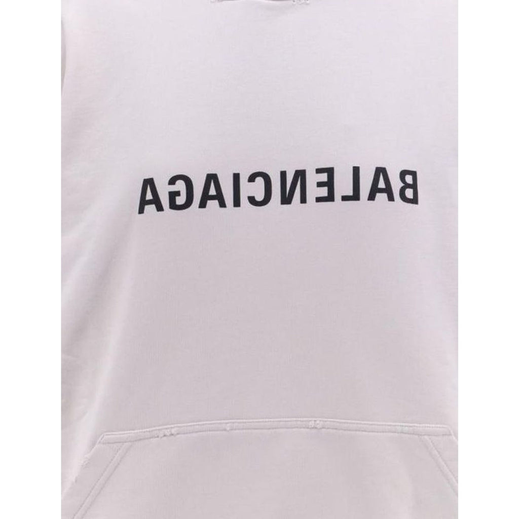 Balenciaga Logo Hooded Sweatshirt Men