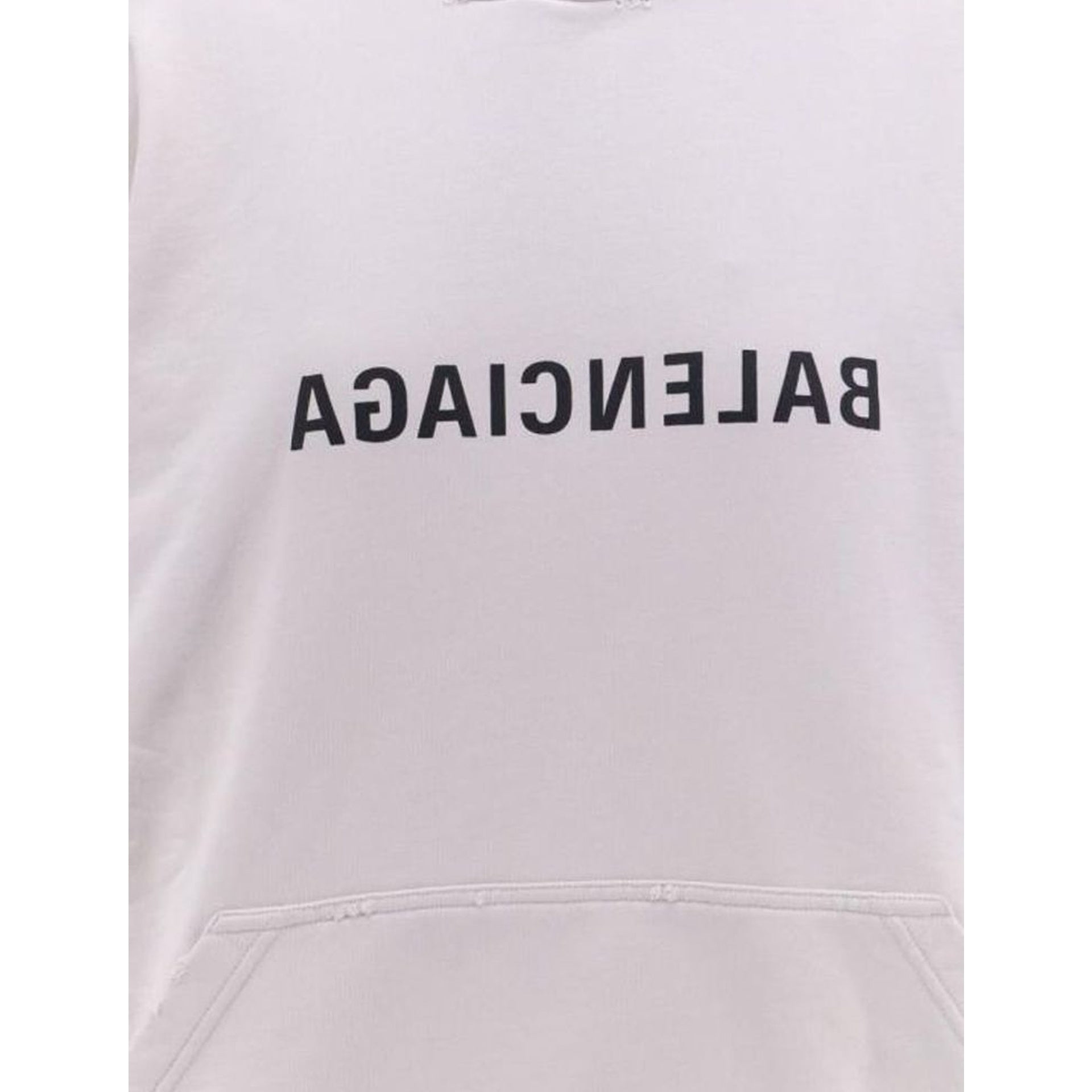 Balenciaga Logo Hooded Sweatshirt Men