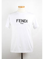 Fendi Rome Logo Short Sleeve T Shirt S
