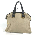 Fendi   Hemp Leather Handbag Shoulder Bag Tote Bag ()