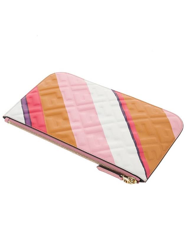 Fendi Monogram FF Logo Clutch Bag