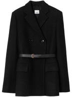 Burberry Double Breasted Belt Blazer 8071025