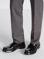 Carlo Polished Calfskin Loafers Black Dior