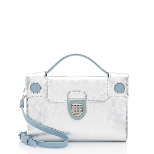 Dior Metallic Calfskin Diorever Top Handle