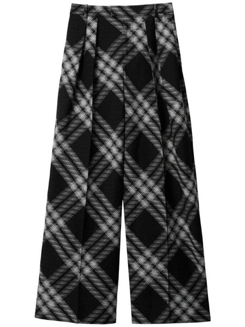 Burberry Vintage Check Wool Pants 8081401